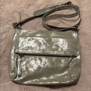 Sonoma Metallic Silver Shoulder Bag